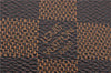 Authentic Louis Vuitton Damier Portefeuille Brazza Long Wallet N63168 LV 9022F