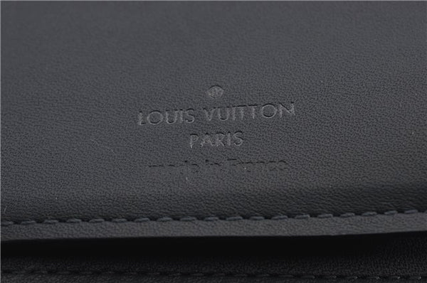 Authentic Louis Vuitton Damier Portefeuille Brazza Long Wallet N63168 LV 9022F