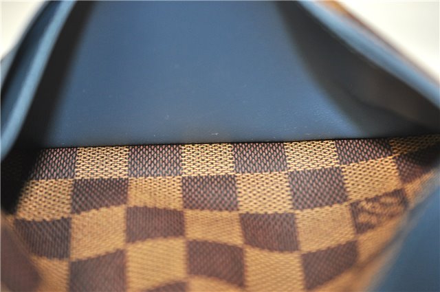 Authentic Louis Vuitton Damier Portefeuille Brazza Long Wallet N63168 LV 9022F