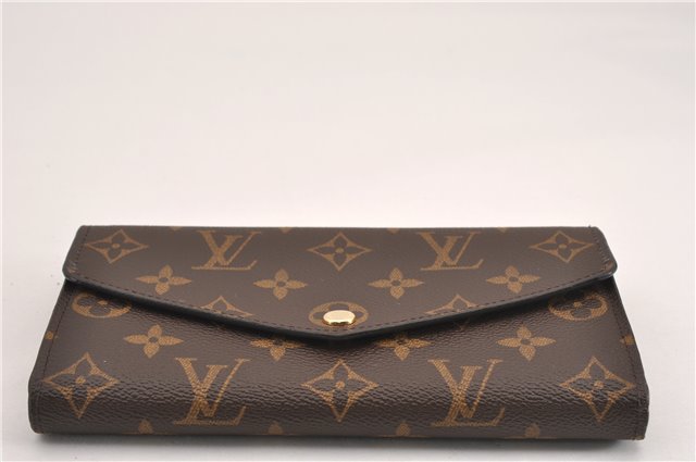 Authentic Louis Vuitton Monogram Portefeuille Sarah Purse Wallet M60531 LV 9024F