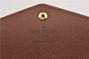 Authentic Louis Vuitton Monogram Portefeuille Sarah Purse Wallet M60531 LV 9024F