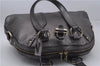 Authentic YVES SAINT LAURENT Muse Shoulder Hand Bag Leather 156465 Gray 9027D