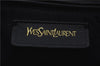 Authentic YVES SAINT LAURENT Muse Shoulder Hand Bag Leather 156465 Gray 9027D