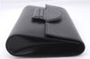 Authentic Louis Vuitton Epi Chaillot Clutch Bag Black M52542 LV 9030D