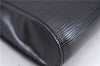 Authentic Louis Vuitton Epi Chaillot Clutch Bag Black M52542 LV 9030D
