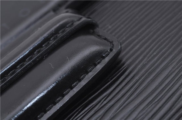 Authentic Louis Vuitton Epi Chaillot Clutch Bag Black M52542 LV 9030D