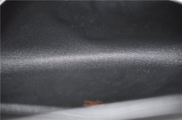 Authentic Louis Vuitton Epi Chaillot Clutch Bag Black M52542 LV 9030D