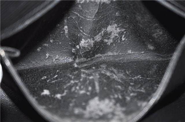 Authentic Louis Vuitton Epi Chaillot Clutch Bag Black M52542 LV 9030D