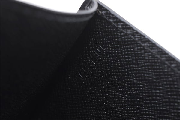 Authentic Louis Vuitton Epi Chaillot Clutch Bag Black M52542 LV 9030D