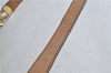 Authentic CELINE C Macadam Blason Shoulder Cross Bag PVC Leather Beige 9034C