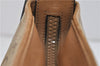 Authentic CELINE C Macadam Blason Shoulder Cross Bag PVC Leather Beige 9034C