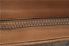 Authentic CELINE C Macadam Blason Shoulder Cross Bag PVC Leather Beige 9034C