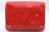 Auth Louis Vuitton Vernis Thompson Street Shoulder Bag Red M91094 LV Junk 9034D