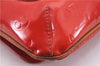 Auth Louis Vuitton Vernis Thompson Street Shoulder Bag Red M91094 LV Junk 9034D
