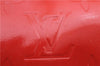 Auth Louis Vuitton Vernis Thompson Street Shoulder Bag Red M91094 LV Junk 9034D