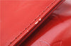 Auth Louis Vuitton Vernis Thompson Street Shoulder Bag Red M91094 LV Junk 9034D