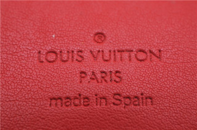 Auth Louis Vuitton Vernis Thompson Street Shoulder Bag Red M91094 LV Junk 9034D