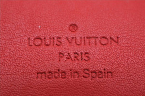 Auth Louis Vuitton Vernis Thompson Street Shoulder Bag Red M91094 LV Junk 9034D