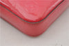 Authentic Louis Vuitton Vernis Pochette Felicie Shoulder Bag M61787 Pink 9036F