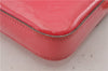 Authentic Louis Vuitton Vernis Pochette Felicie Shoulder Bag M61787 Pink 9036F