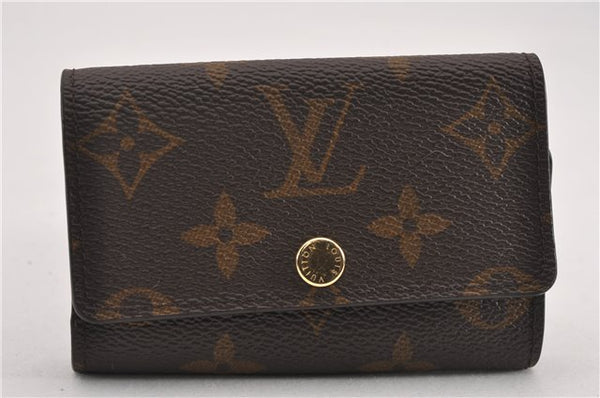 Authentic Louis Vuitton Monogram Multicles 6 Six Hooks Key Case M60701 LV 9037F