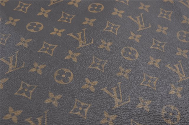 Authentic Louis Vuitton Monogram Sac Plat Hand Bag M51140 LV 9039B