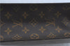 Authentic Louis Vuitton Monogram Sac Plat Hand Bag M51140 LV 9039B