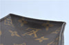 Authentic Louis Vuitton Monogram Sac Plat Hand Bag M51140 LV 9039B