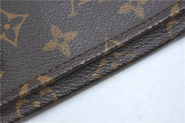 Authentic Louis Vuitton Monogram Sac Plat Hand Bag M51140 LV 9039B