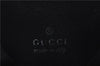 Authentic GUCCI Pouch Purse Satin Black 9040C