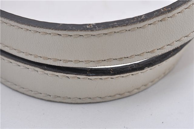 Authentic GUCCI Craft Shoulder Tote Bag Purse Straw Leather 247209 Beige 9040D