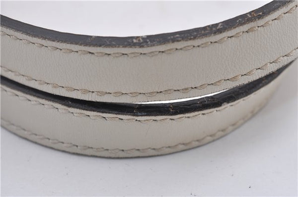 Authentic GUCCI Craft Shoulder Tote Bag Purse Straw Leather 247209 Beige 9040D