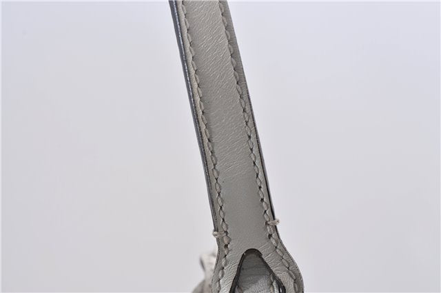 Authentic GUCCI Craft Shoulder Tote Bag Purse Straw Leather 247209 Beige 9040D