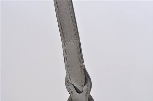 Authentic GUCCI Craft Shoulder Tote Bag Purse Straw Leather 247209 Beige 9040D