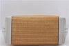 Authentic GUCCI Craft Shoulder Tote Bag Purse Straw Leather 247209 Beige 9040D