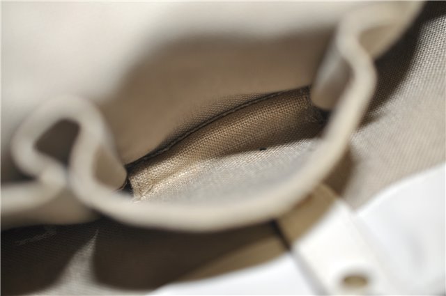 Authentic GUCCI Craft Shoulder Tote Bag Purse Straw Leather 247209 Beige 9040D