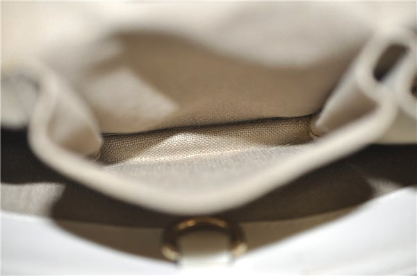 Authentic GUCCI Craft Shoulder Tote Bag Purse Straw Leather 247209 Beige 9040D