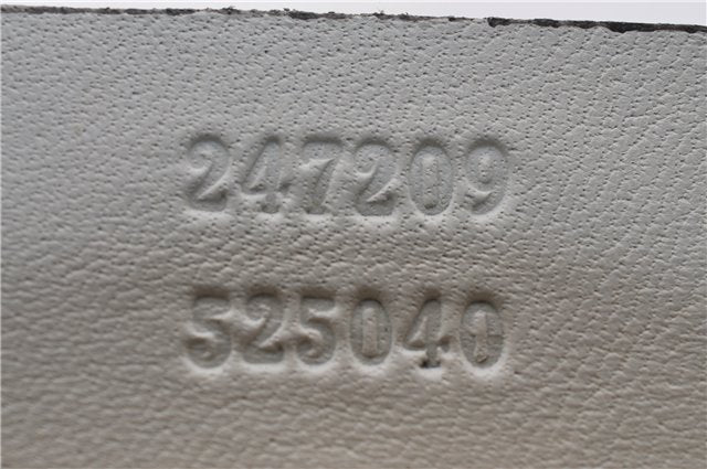 Authentic GUCCI Craft Shoulder Tote Bag Purse Straw Leather 247209 Beige 9040D