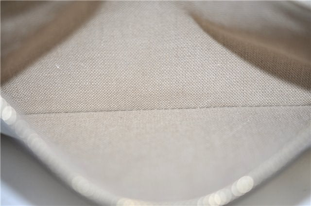 Authentic GUCCI Craft Shoulder Tote Bag Purse Straw Leather 247209 Beige 9040D