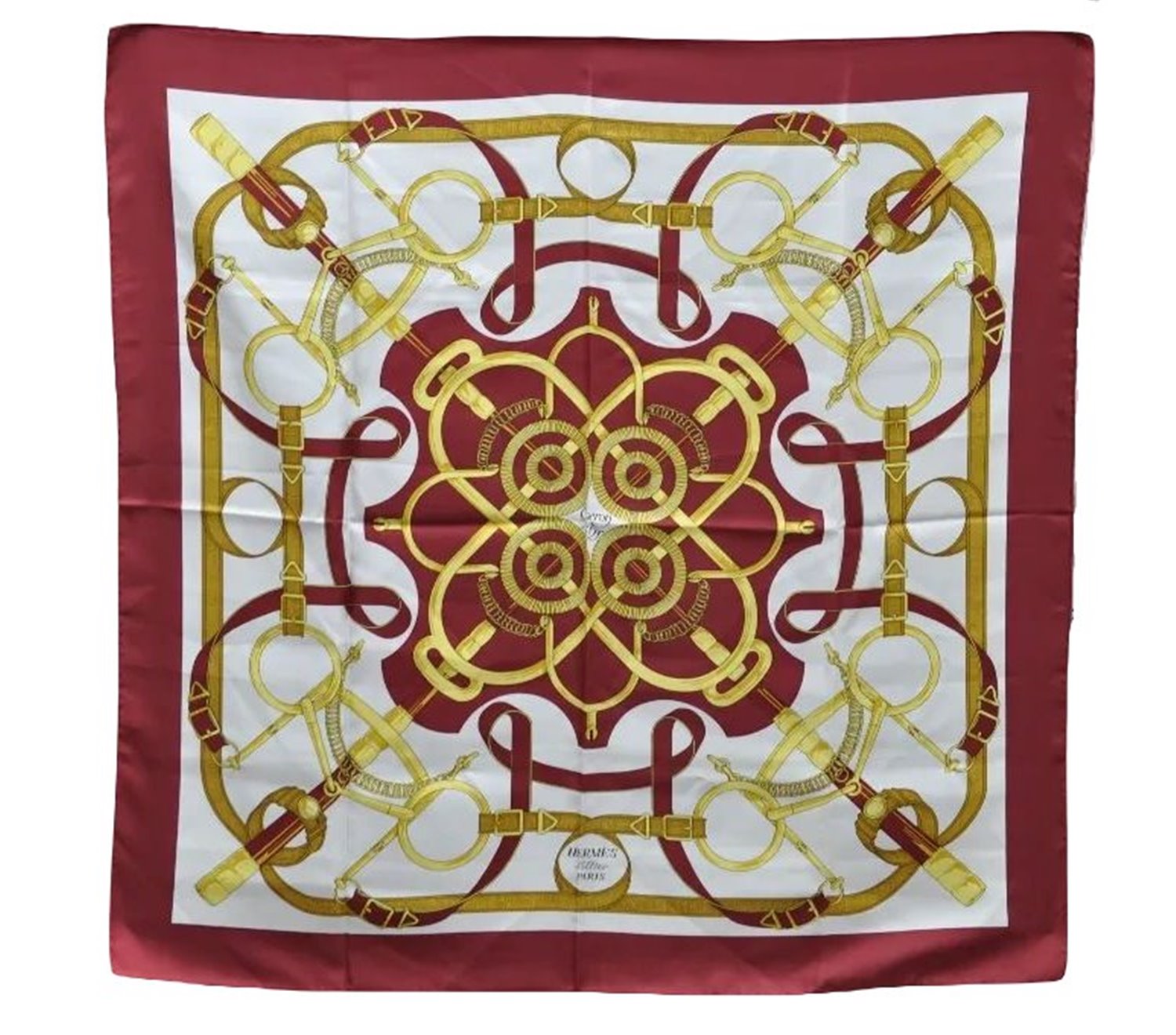 Authentic HERMES Carre 90 Scarf 