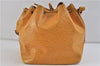 Authentic Louis Vuitton Epi Petit Noe Shoulder Bag Yellow M44109 LV 9045C