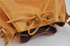 Authentic Louis Vuitton Epi Petit Noe Shoulder Bag Yellow M44109 LV 9045C