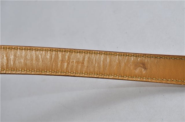 Authentic Louis Vuitton Epi Petit Noe Shoulder Bag Yellow M44109 LV 9045C