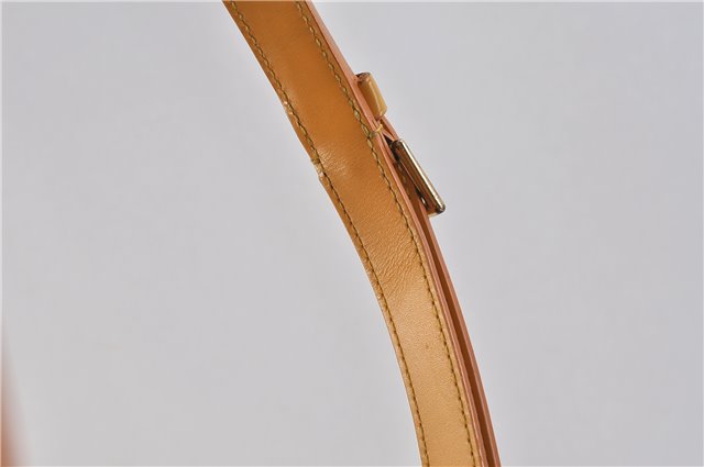 Authentic Louis Vuitton Epi Petit Noe Shoulder Bag Yellow M44109 LV 9045C