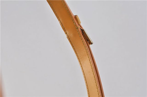 Authentic Louis Vuitton Epi Petit Noe Shoulder Bag Yellow M44109 LV 9045C