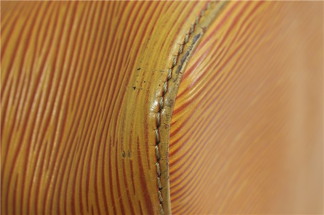 Authentic Louis Vuitton Epi Petit Noe Shoulder Bag Yellow M44109 LV 9045C