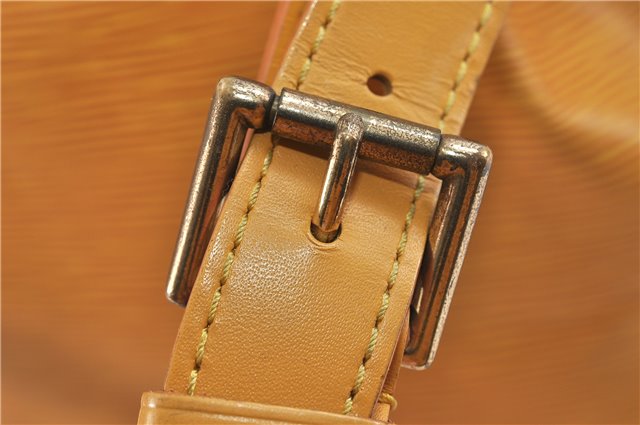 Authentic Louis Vuitton Epi Petit Noe Shoulder Bag Yellow M44109 LV 9045C