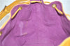 Authentic Louis Vuitton Epi Petit Noe Shoulder Bag Yellow M44109 LV 9045C
