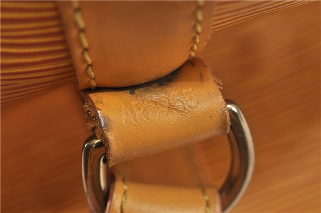 Authentic Louis Vuitton Epi Petit Noe Shoulder Bag Yellow M44109 LV 9045C