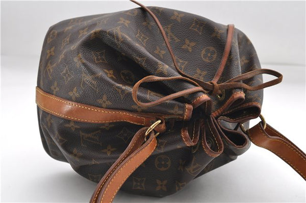 Authentic Louis Vuitton Monogram Petit Noe Shoulder Bag M42226 LV 9047D